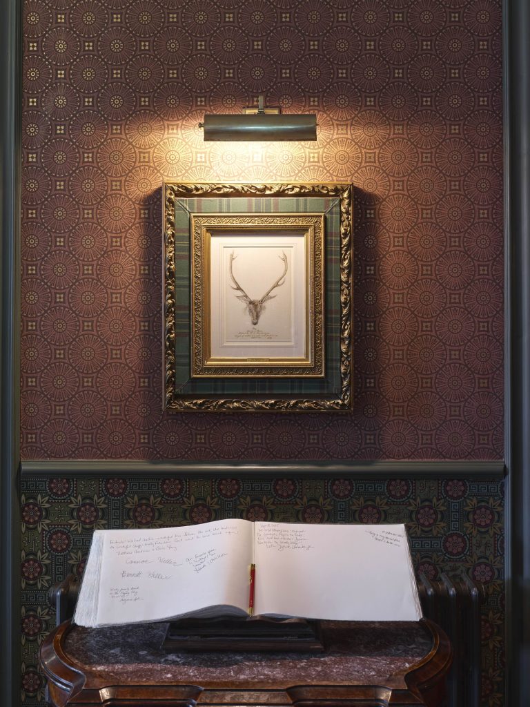 A watercolour by Queen Victoria, of a stag shot by her Ghillie John Brown